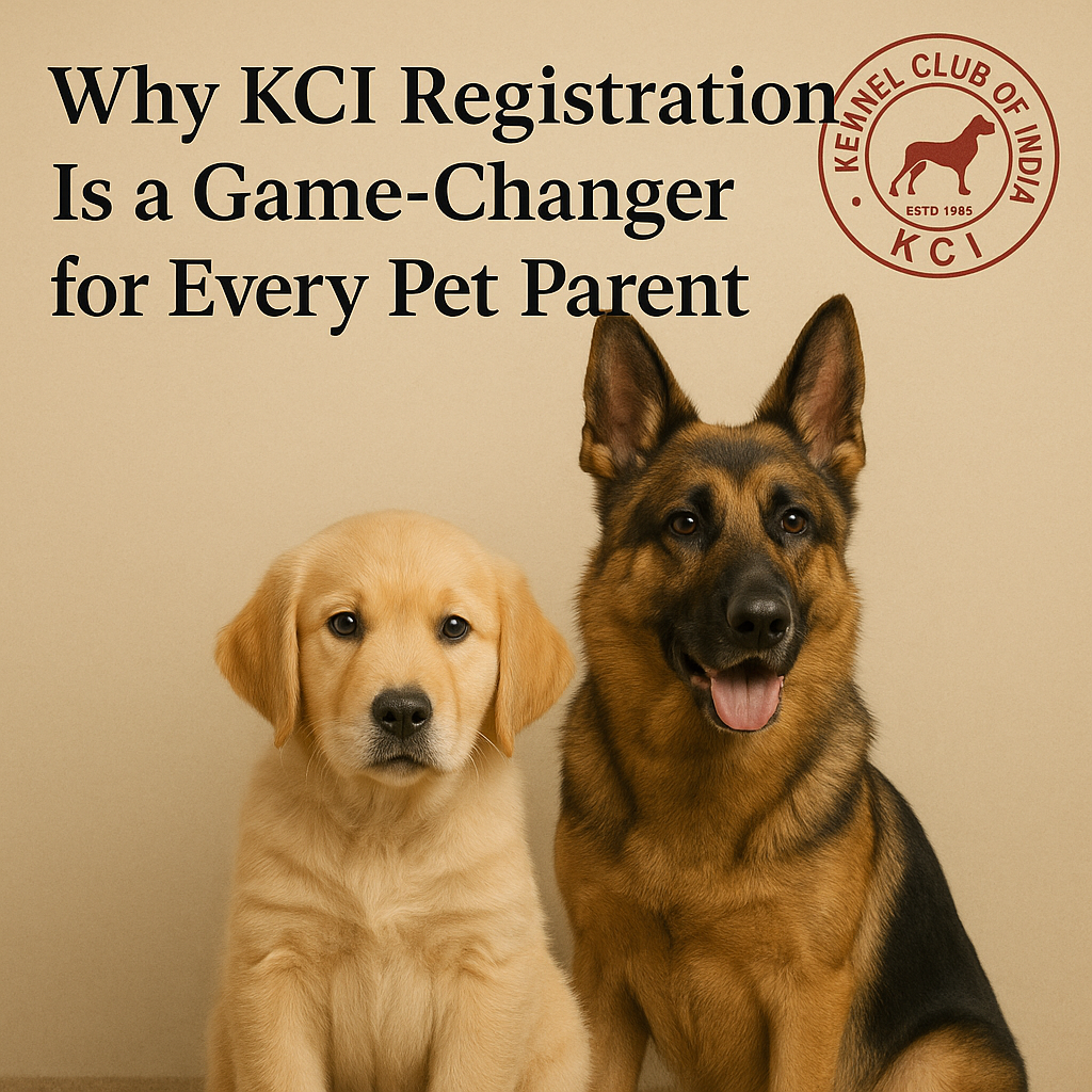 Why KCI Registration Is a Game-Changer for Every Pet Parent By the Editorial Team at Pupps&Stud